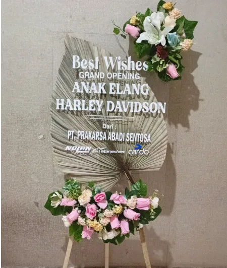 Papan Akrilik Ucapan Grand Opening Tidore Kepulauan